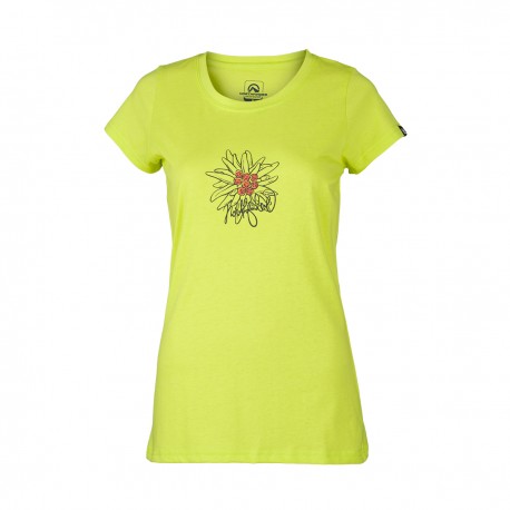 Northfinder Dámske outdoorové tričko s kvetom MILAN
