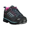 CMP MOON LOW WMN WP TREKKING SHOE OBUV ANTRACITE-ACQUA