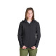 NORTHFINDER Dámska turistická mikina z melanžového flísu TAMMY