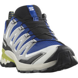 SALOMON-logo-black_250px Pánska trailová bežecká obuv Salomon Xa Pro 3D V9  nautical blue/alloy dark citron