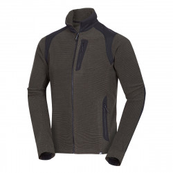 NORTHFINDER NORTHFINDER Pánsky trekingový technický sveter so spevnenými čásťami SZYMON