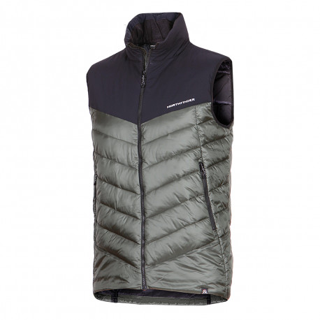 NORTHFINDER Pánska outdoorová zateplená vesta JEDRICK