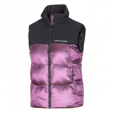 NORTHFINDER Dámska outdoorová zateplená vesta SHANNA