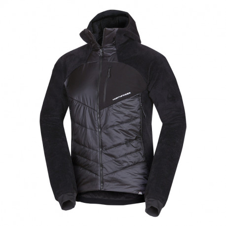 NORTHFINDER Pánska outdoorová hybrid bunda EMERYTH