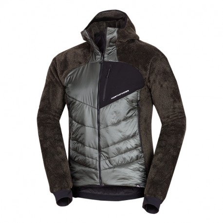 NORTHFINDER Pánska outdoorová hybrid bunda EMERYTH