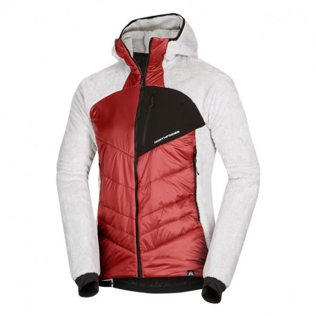 NORTHFINDER Pánska outdoorová hybrid bunda EMERYTH